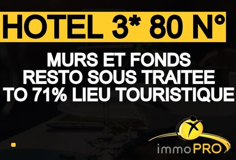 HOTEL 76 n° 3* Vente murs et fonds, 987 000 fonds et ... 2130000 31000 Toulouse