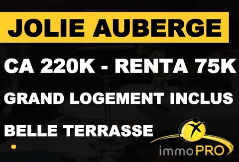 Belle petite auberge avec une jolie terrasse ombrag&eacute;e... 165000 38500 Voiron