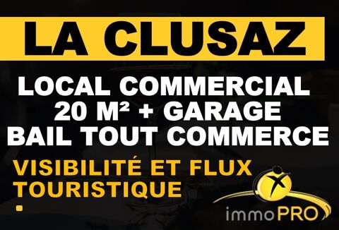 Petit local commercial en angle de 20 m&sup2; id&eacute;alement s... 88000 74220 La clusaz