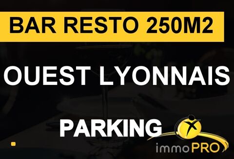 BAR RESTAURANT OUEST LYONNAIS DE 250 M2   TERRASSE!A ... 422000 69160 Tassin la demi lune