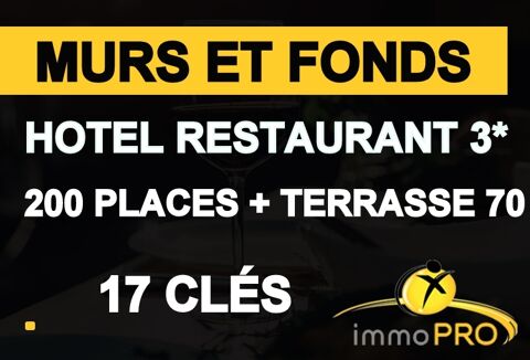 MURS ET FONDSH&ocirc;tel-restaurant &agrave; vendre - emplacement ... 3490000 69650 Saint germain au mont d'or