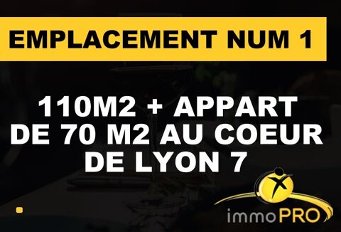 Superbe emplacement pour cette affaire sur Lyon 7 ave... 165000 69007 Lyon