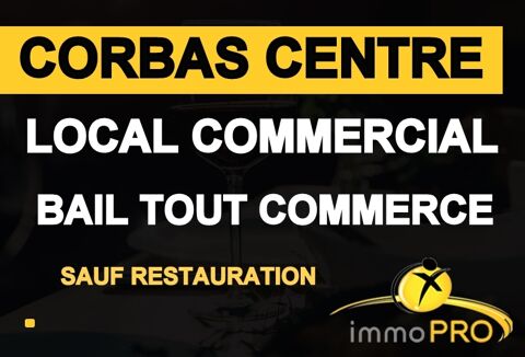 Local commercial de 100 m&sup2;, id&eacute;alement situ&eacute; au cœur ... 57900 69960 Corbas