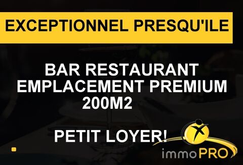 Bar restaurant sur emplacement exceptionnel en presqu... 912000 69002 Lyon