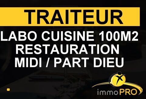 TRAITEUR RESTAURANTDANS LE QUARTIER D'AFFAIRE DE LA P... 120000 69003 Lyon