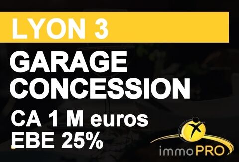 GROS COUP DE COEUR !!!GARAGE CONCESSION LYON  INTRAMU... 730000 69003 Lyon