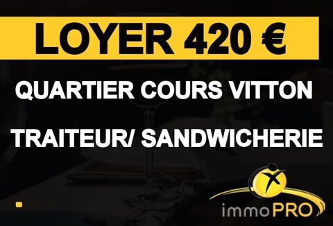 Local de restauration rapide /100% vente &agrave; emporter T... 53000 69006 Lyon