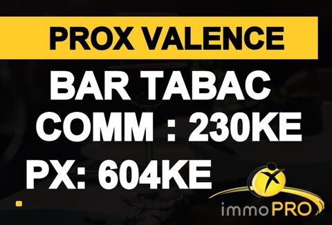 TRES BEAU BAR TABAC Dans un secteur tr&eacute;s commer&ccedil;ant, ... 604000 26000 Valence