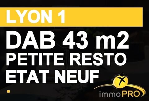 SUPER DAB DE 43 m2 POUR ACTIVITES DE RESTAURATION SAN... 87900 69001 Lyon
