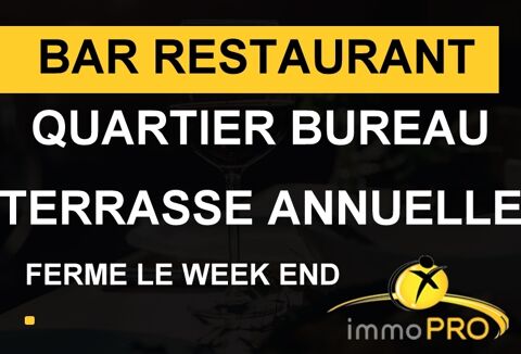 Bar Restaurant Quartier bureau de Lyonaffaire du midi... 280000 69003 Lyon