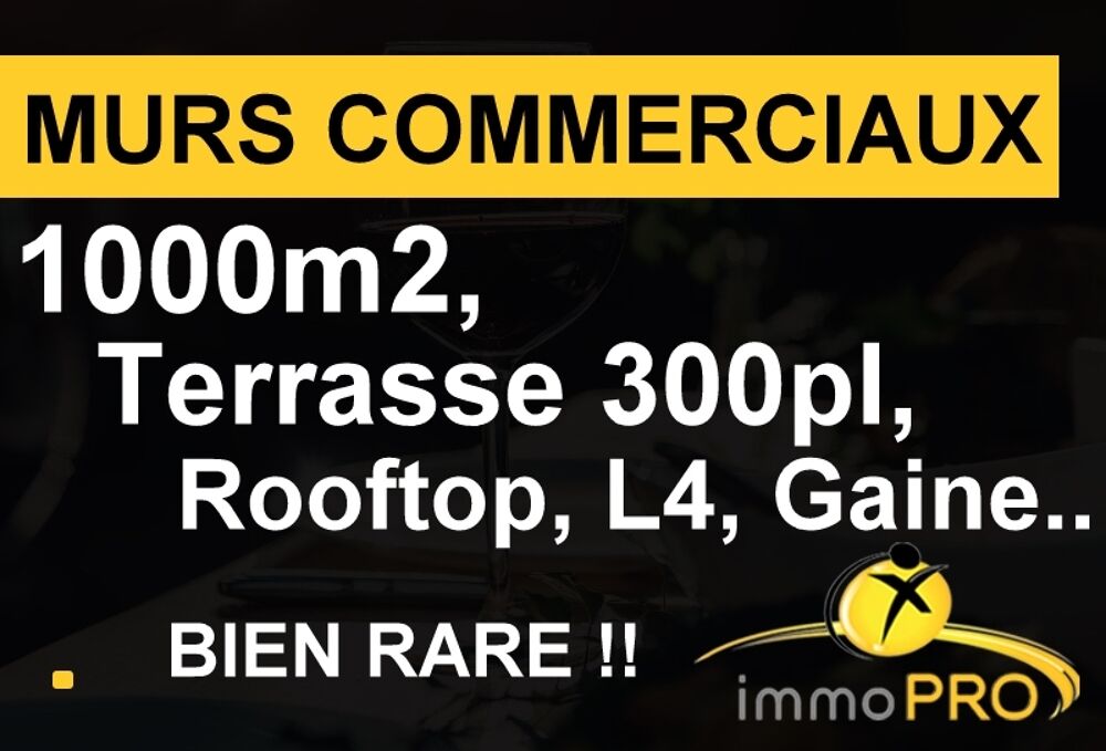   Vente / Local Commercial - 1000 m² 