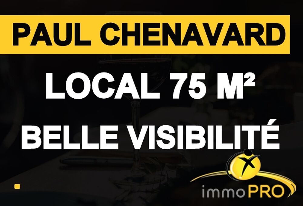   Vente / Local Commercial - 75 m² 
