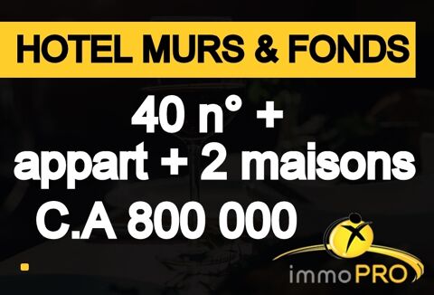 Hotel restaurant 3* MURS ET FONDS comprenant 37 N° av... 1999000 54000 Nancy
