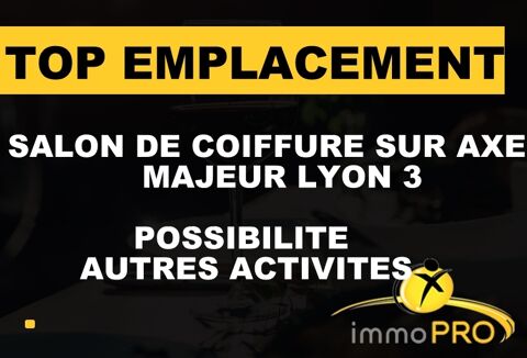 Fonds de commerce de salon de coiffure, situ&eacute; sur un ... 37900 69003 Lyon