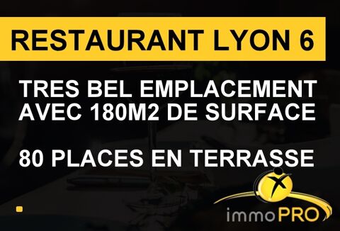 LYON 6- Quartiers bureaux restaurant avec  60 couvert... 264000 69006 Lyon