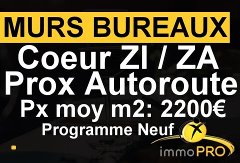 A reserver rapidement, Livraison S1/2023.Bureaux &agrave; la... 250000 69400 Limas